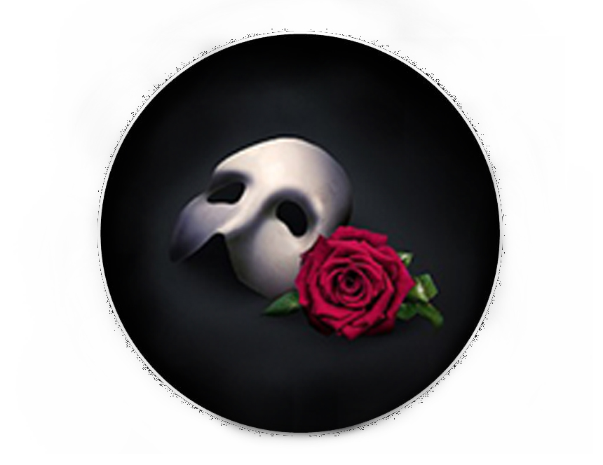 máscara Fantasma de la ópera